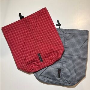 Tom Bihn Set of 2 Travel Stuff Sacks Size 4 - Iberian & Steel Halcyon Dyneema